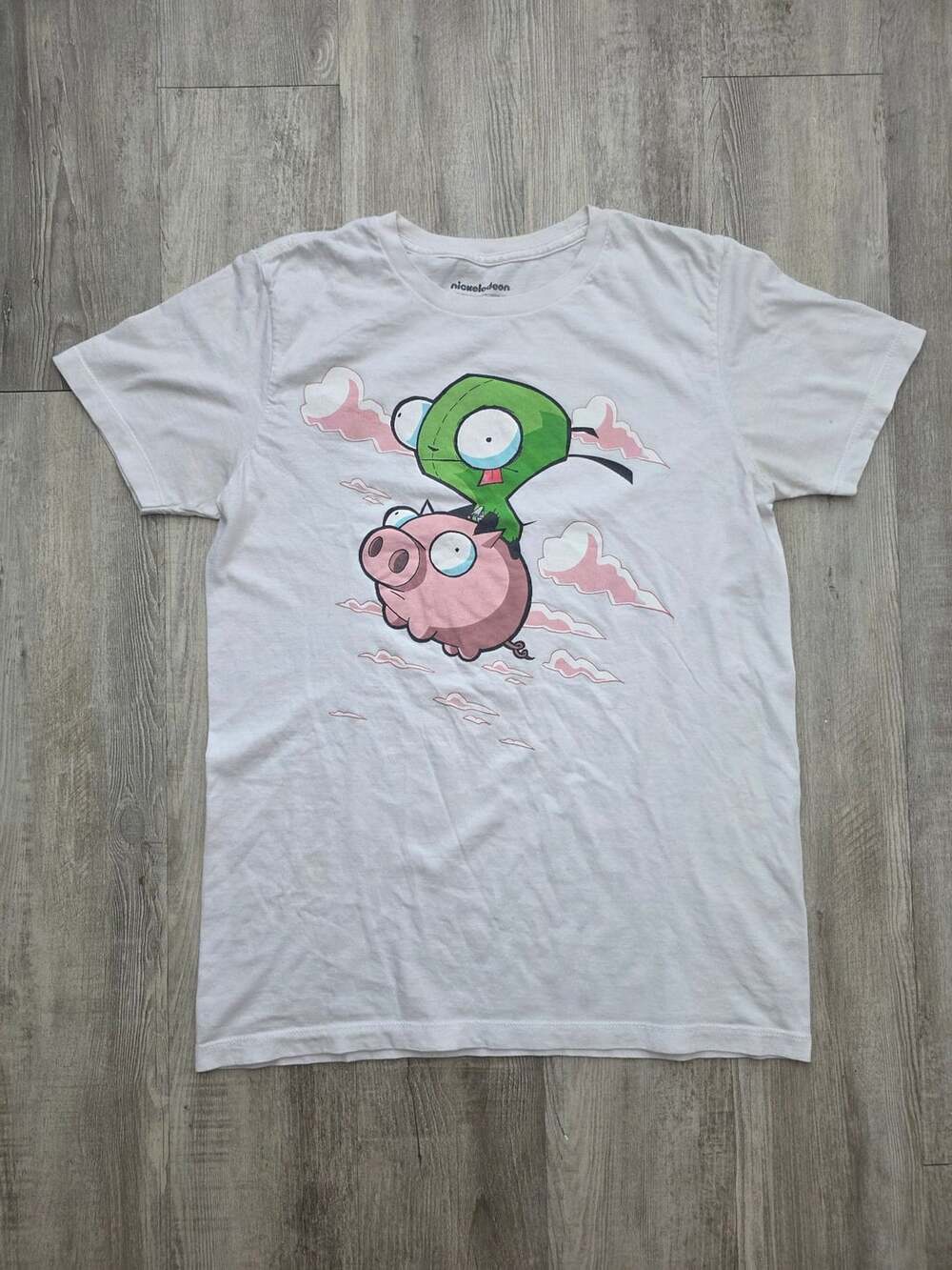 Nickelodeon Invader Zim Gir Riding Pig Graphic